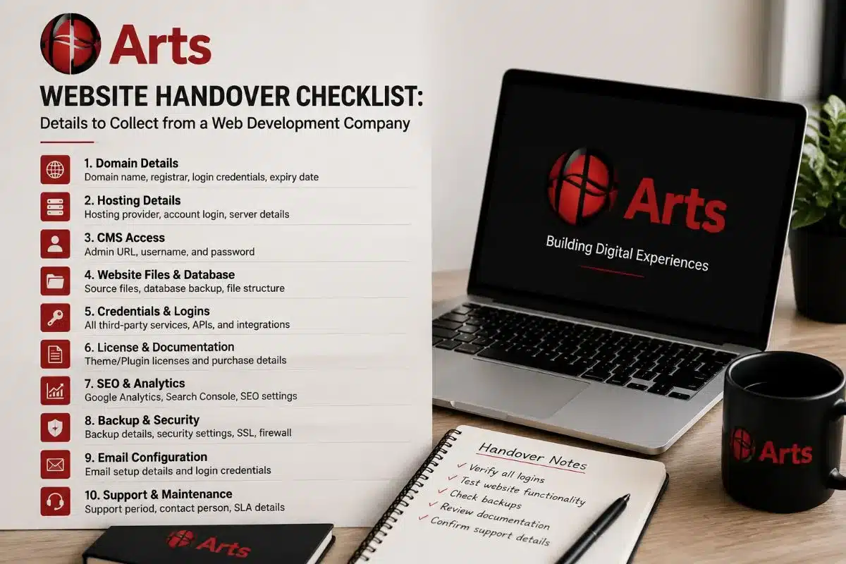 website-handover-checklist